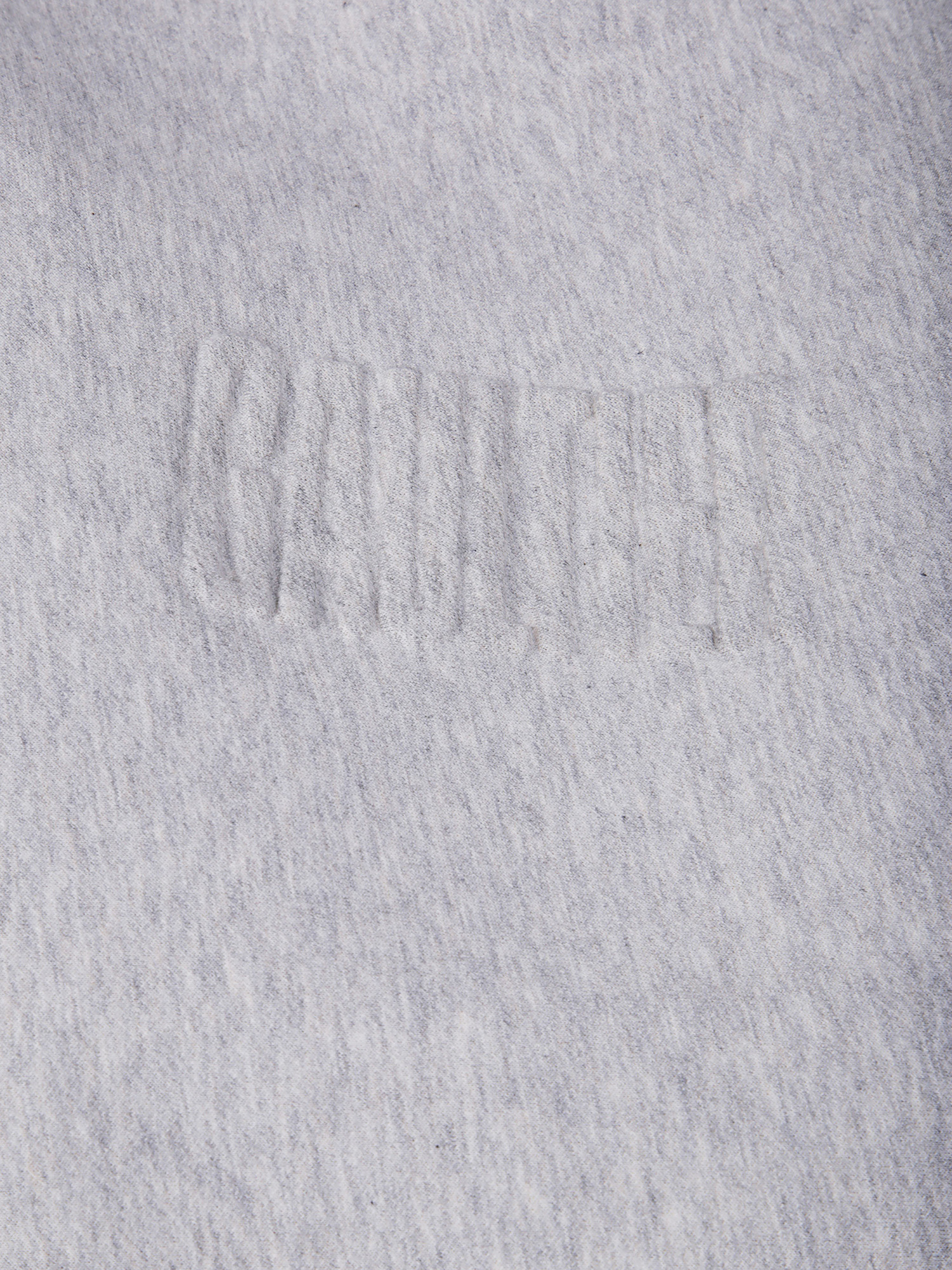 Jean Paul Gaultier Cropped Hoodie In Gray