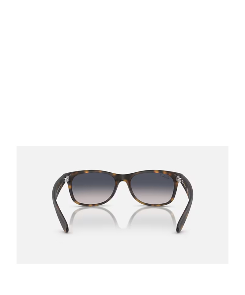 Ray Ban 55mm Gradient Polarized Square Sunglasses In Brown