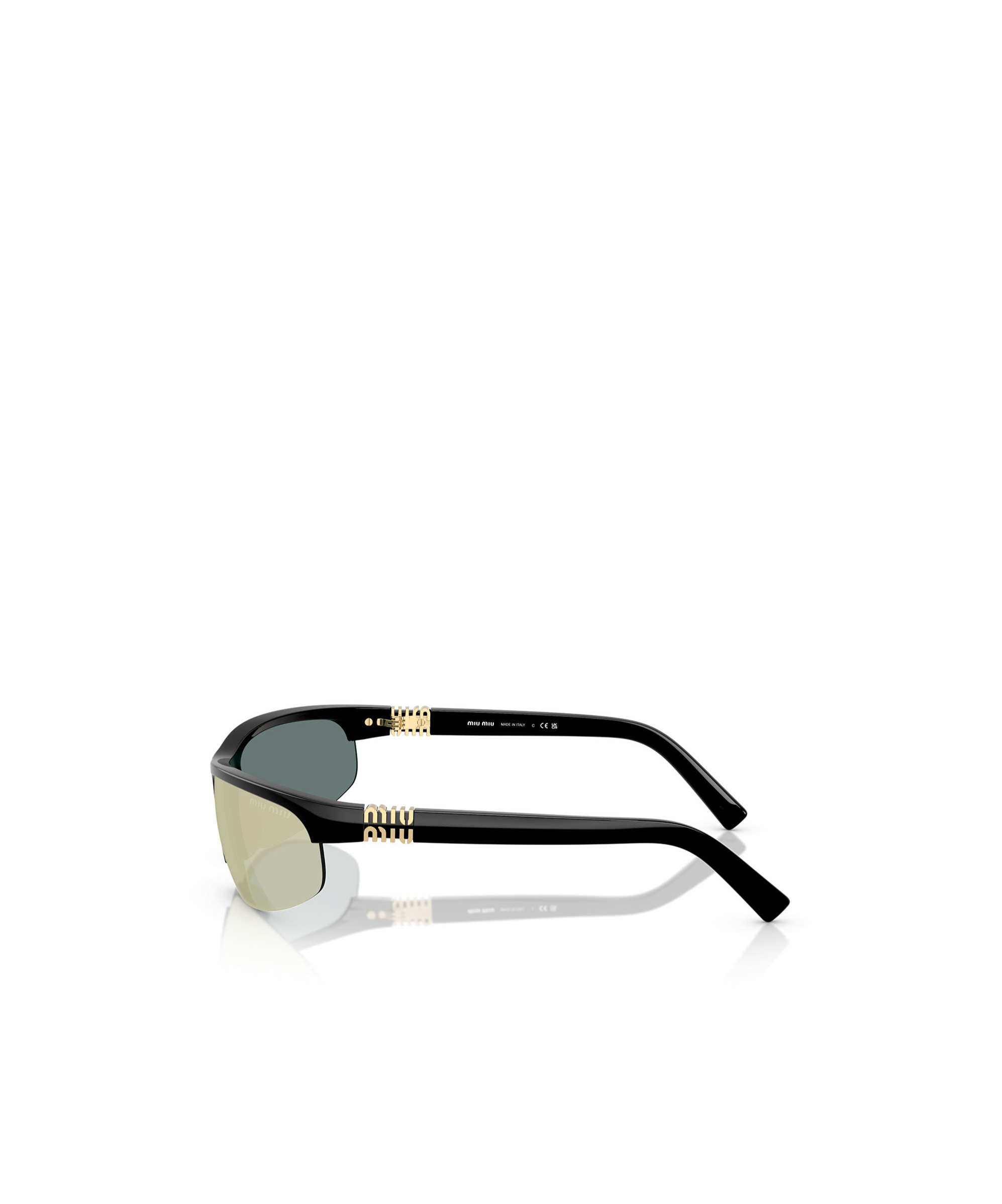 Miu Miu Injected Cat Eye Mua02s Sunglasses In Pink