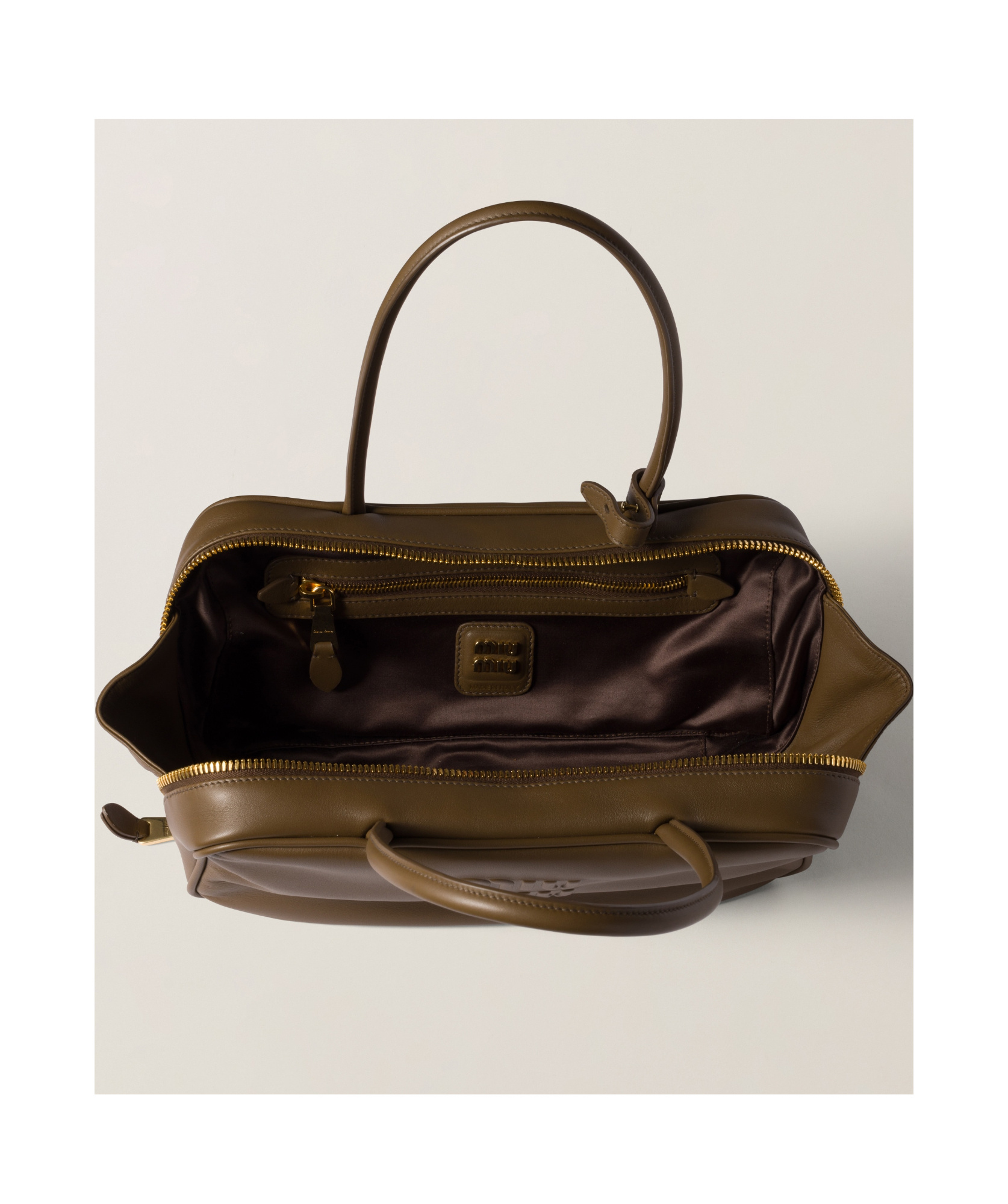 Miu Miu Beau Handbag In Green