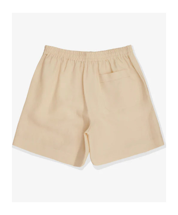 Valentino Elastic-waistband Side-stripe Shorts In Nude