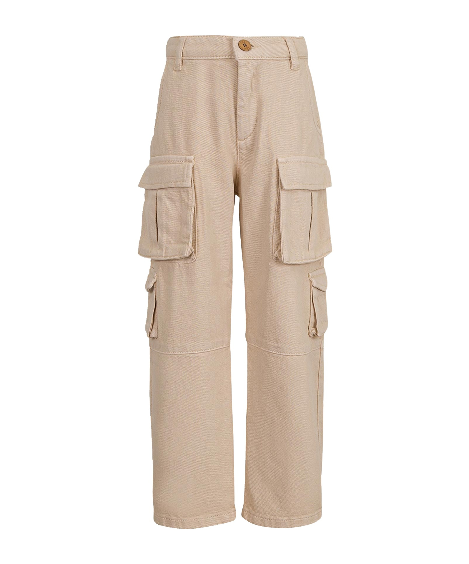 Douuod Belt Loops Overalls In Nude