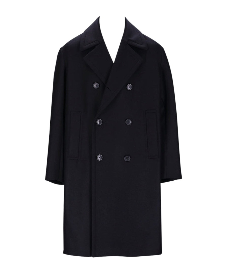 Dries Van Noten Loose Fit Mac Unlined Coat In Black