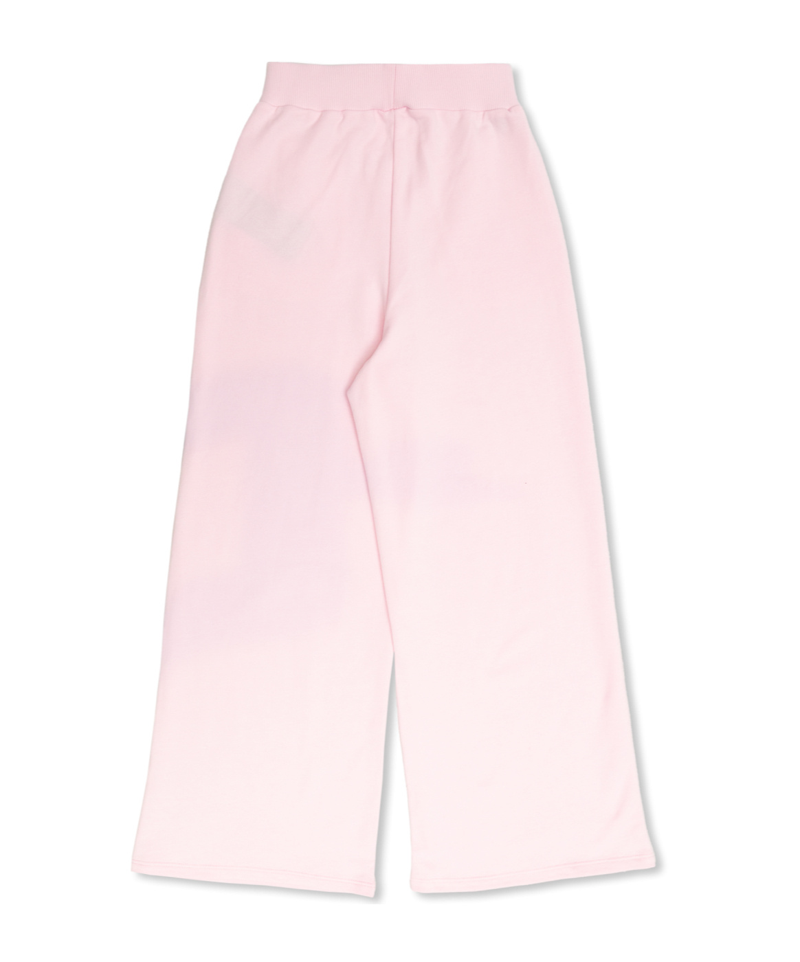 Shop Balmain Wide-leg Cotton Trousers In Pink