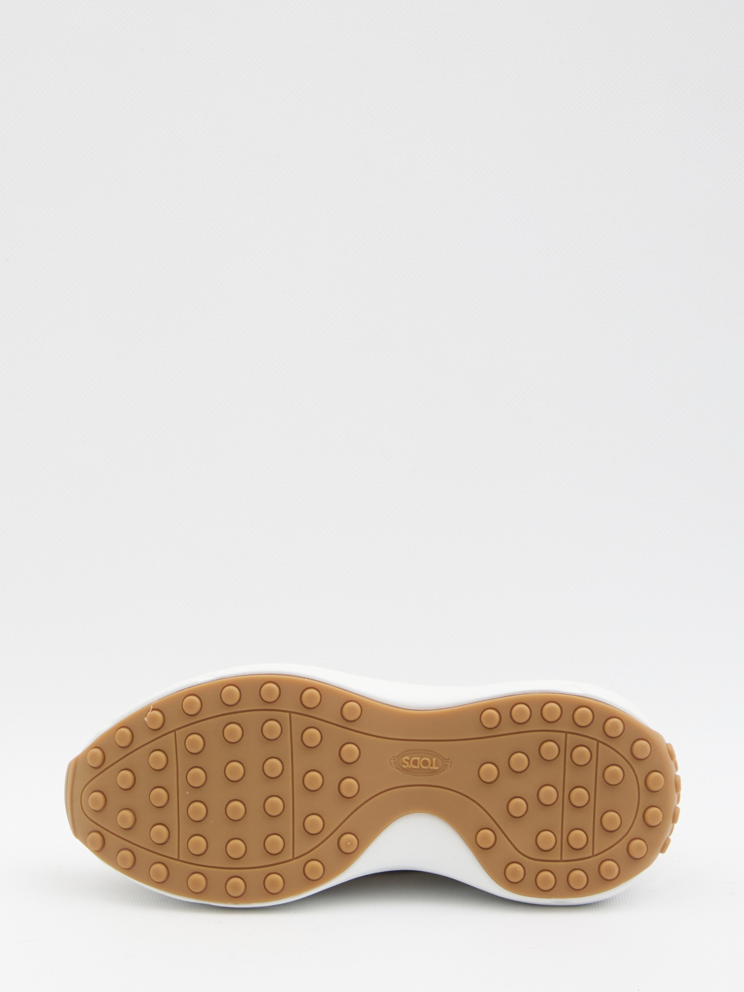 Tod's Sneakers In Fabric And Suede Leather In Brown