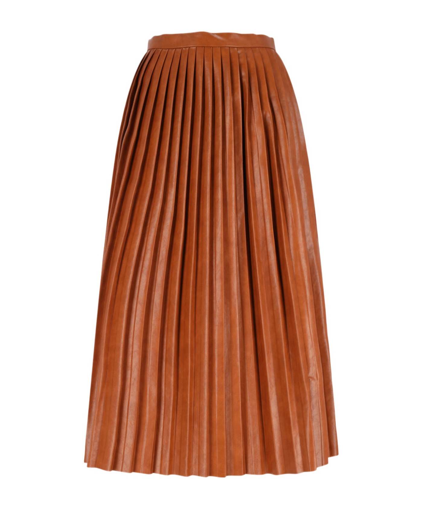 Mm6 Maison Margiela Pleated Midi Skirt