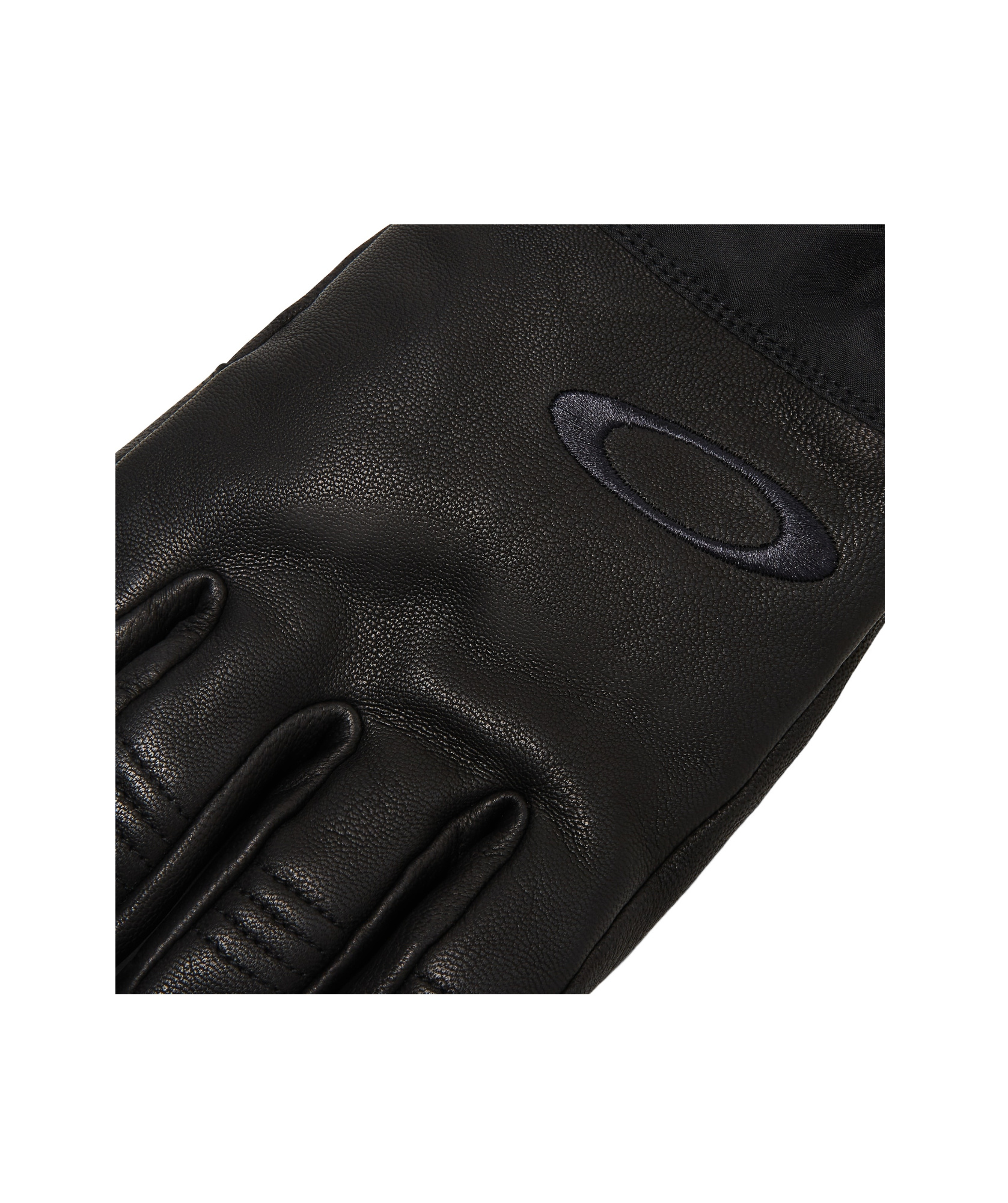 Oakley Mann Ellipse Goatskin Gauntlet Gloves In Black