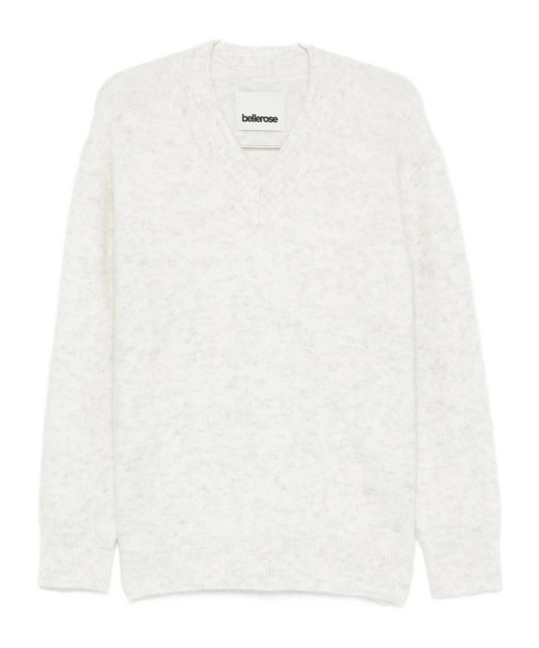 Bellerose Long-sleeved Sweatshirt In White