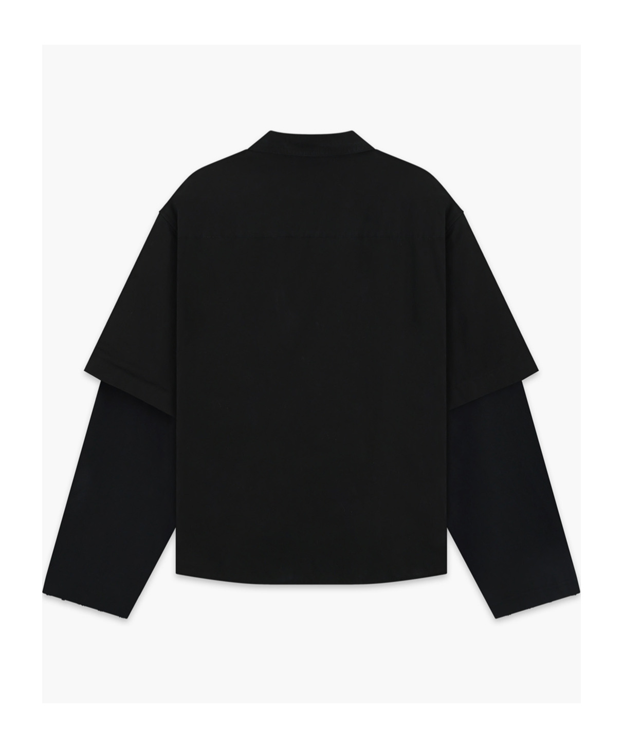 We11 Done Layered Shirt In Black
