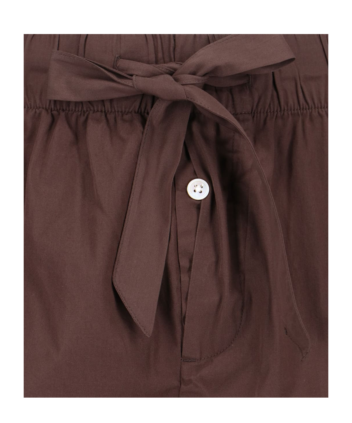 Tekla Pyjama Pants In Brown