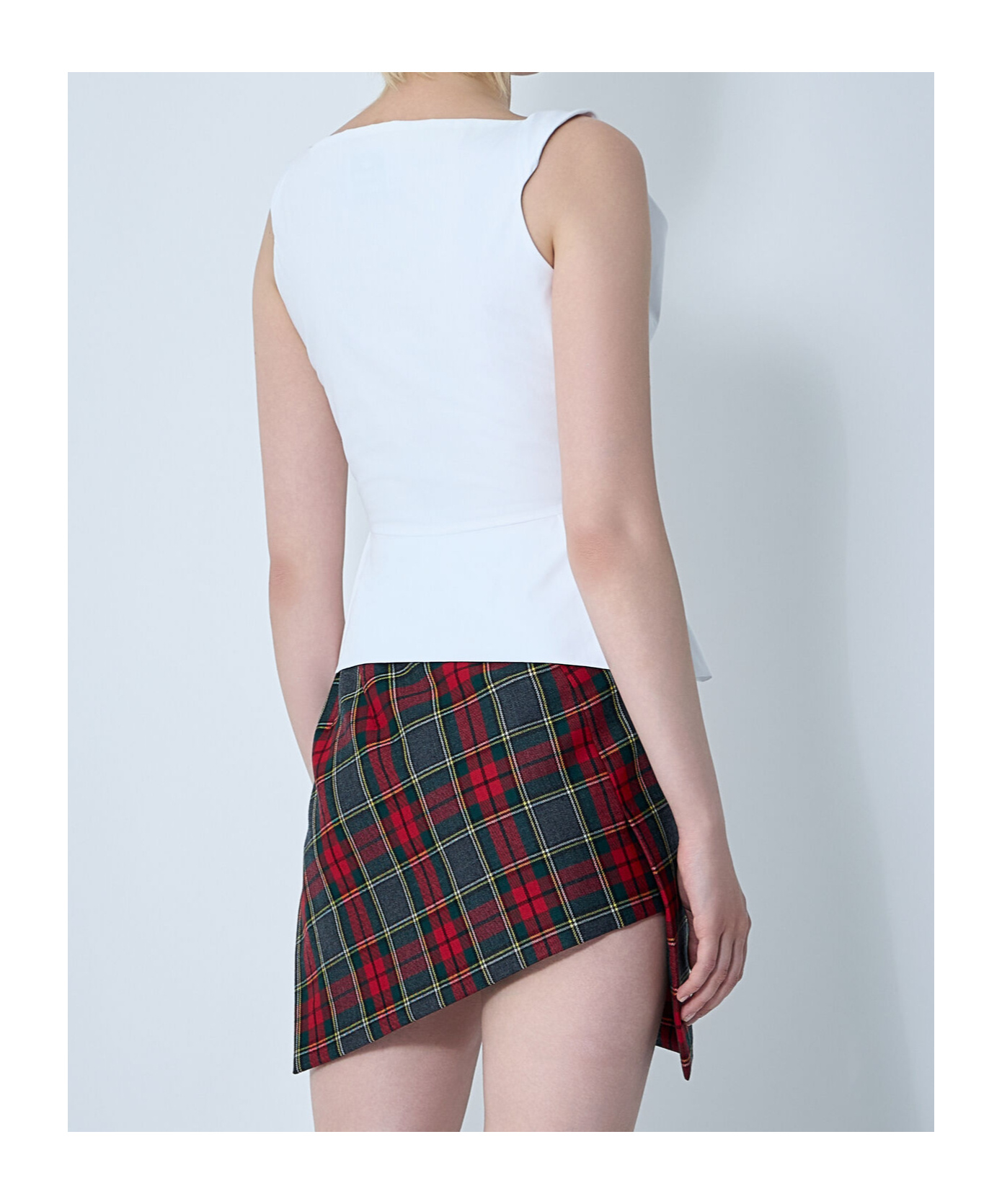 Vivienne Westwood Square-neck Button Down Top In Multi