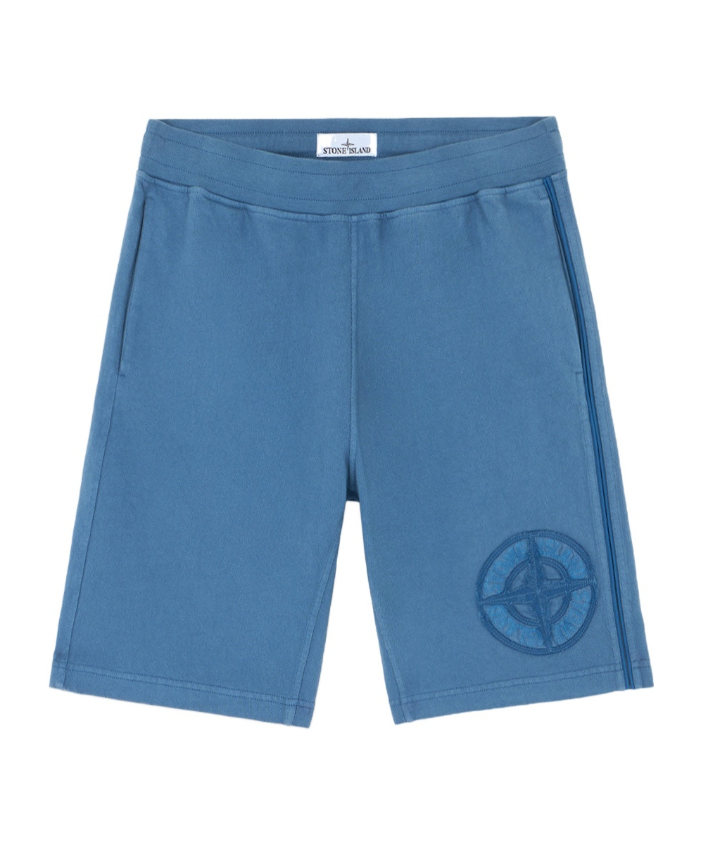 Stone Island Bermuda Shorts In Blue