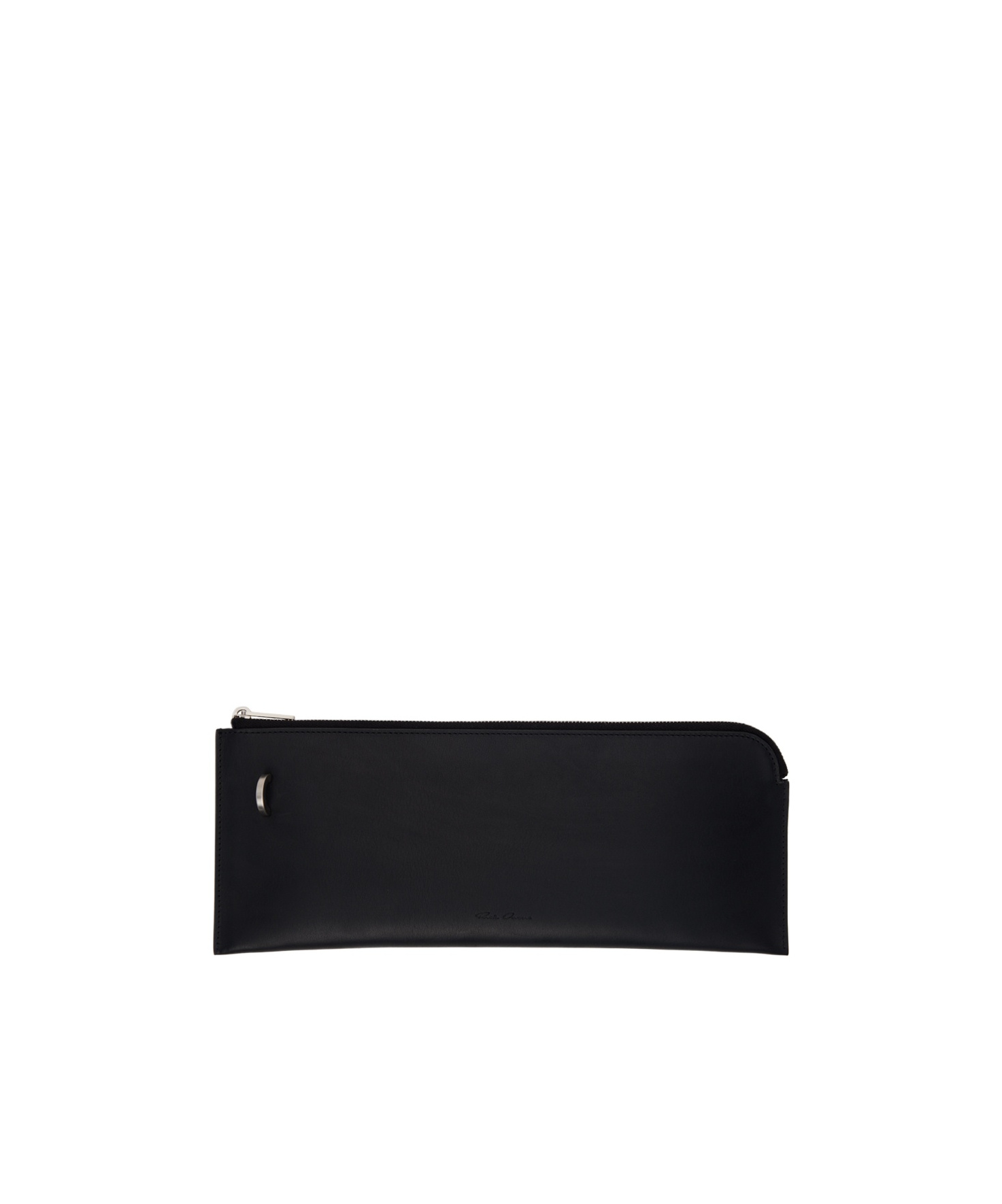 Rick Owens Zipper Wallet In Black