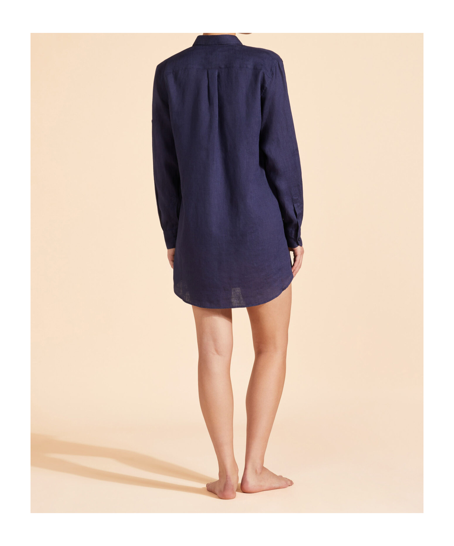 Vilebrequin Long Sleeve Dress In Blue