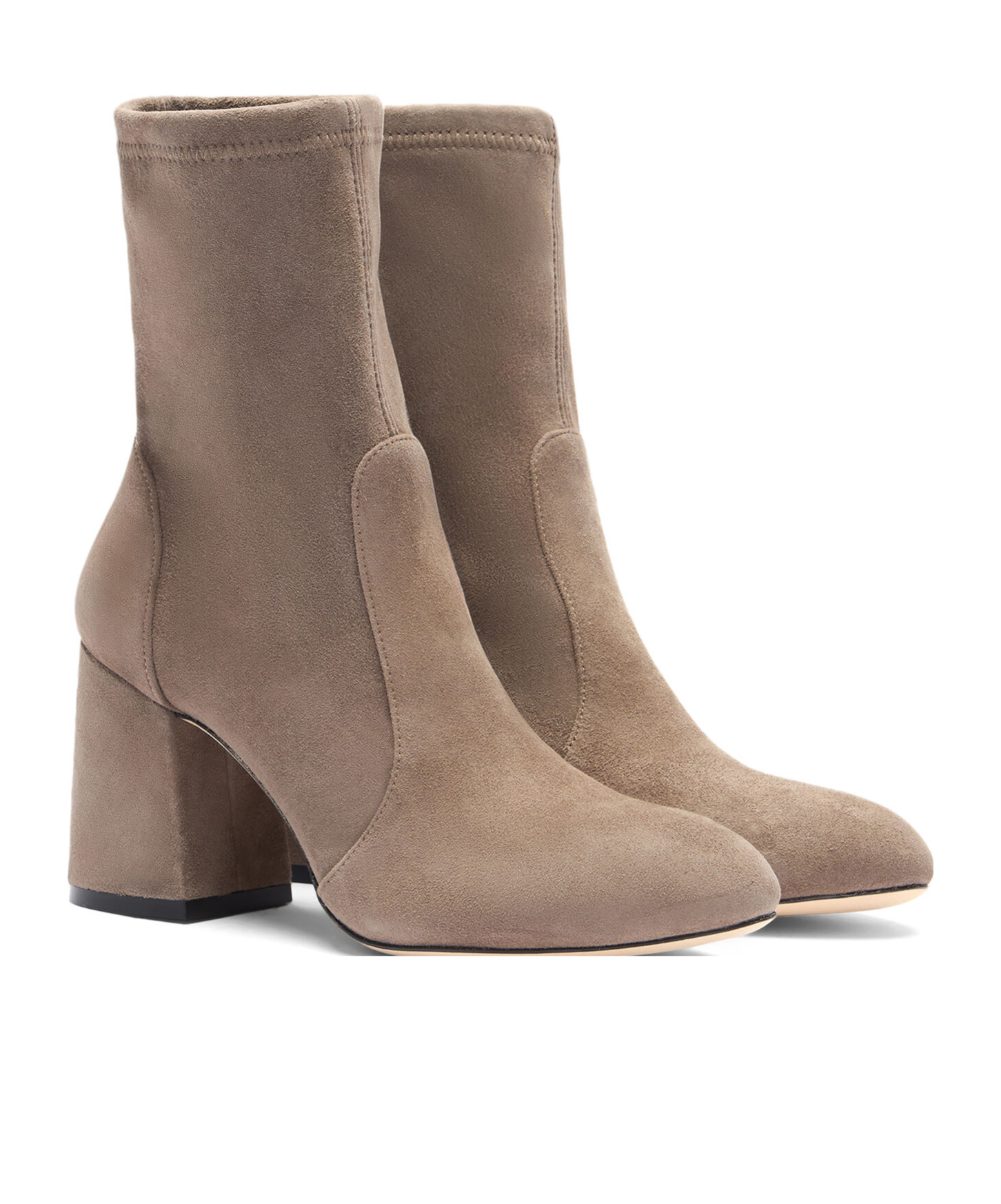 Stuart Weitzman 85mm Flareblock Boots In Brown