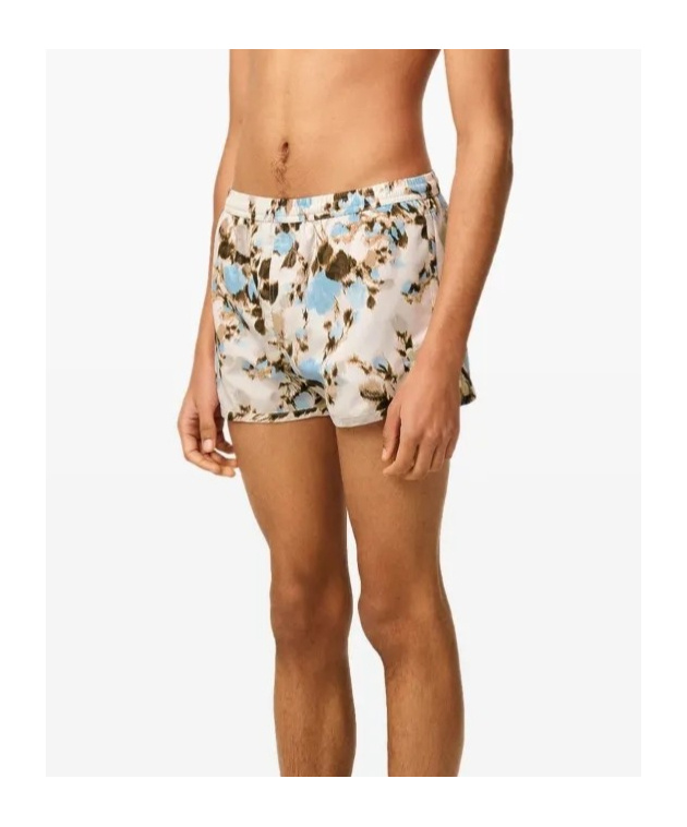Ami Alexandre Mattiussi Printed Shorts In Pink