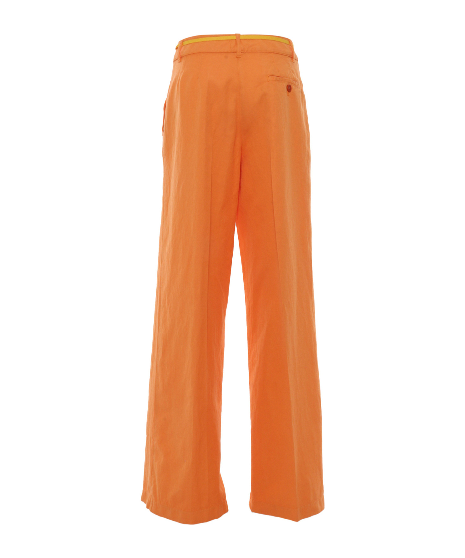 Aspesi Contrast Belted Casual Pants