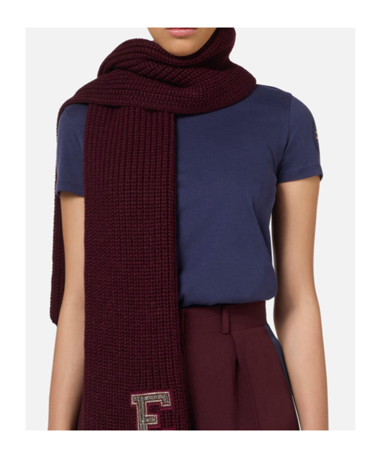 Elisabetta Franchi Short-sleeved T-shirt In Blue