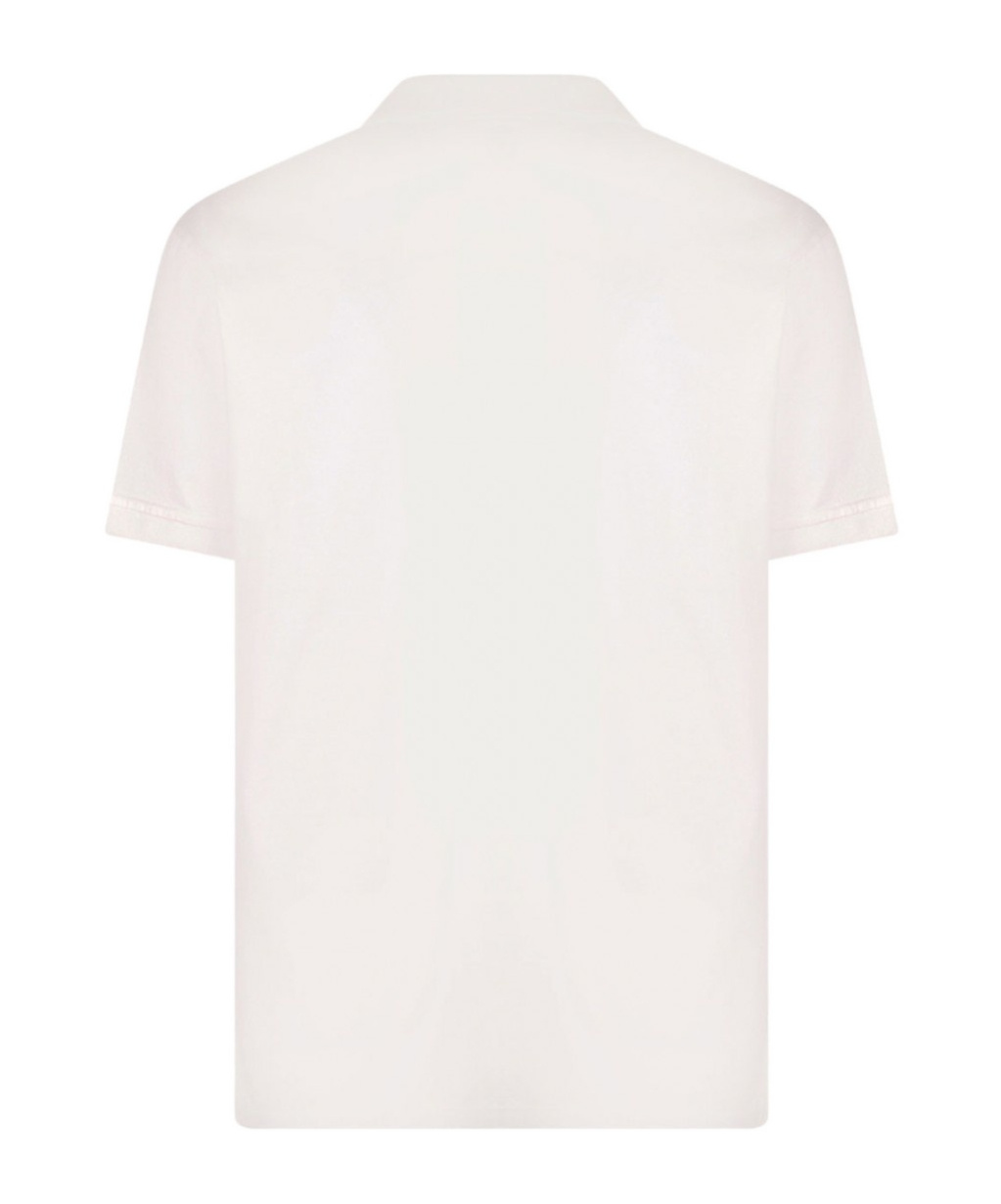 C.p. Company C.p.company Gauze White T-shirts And Polos In White