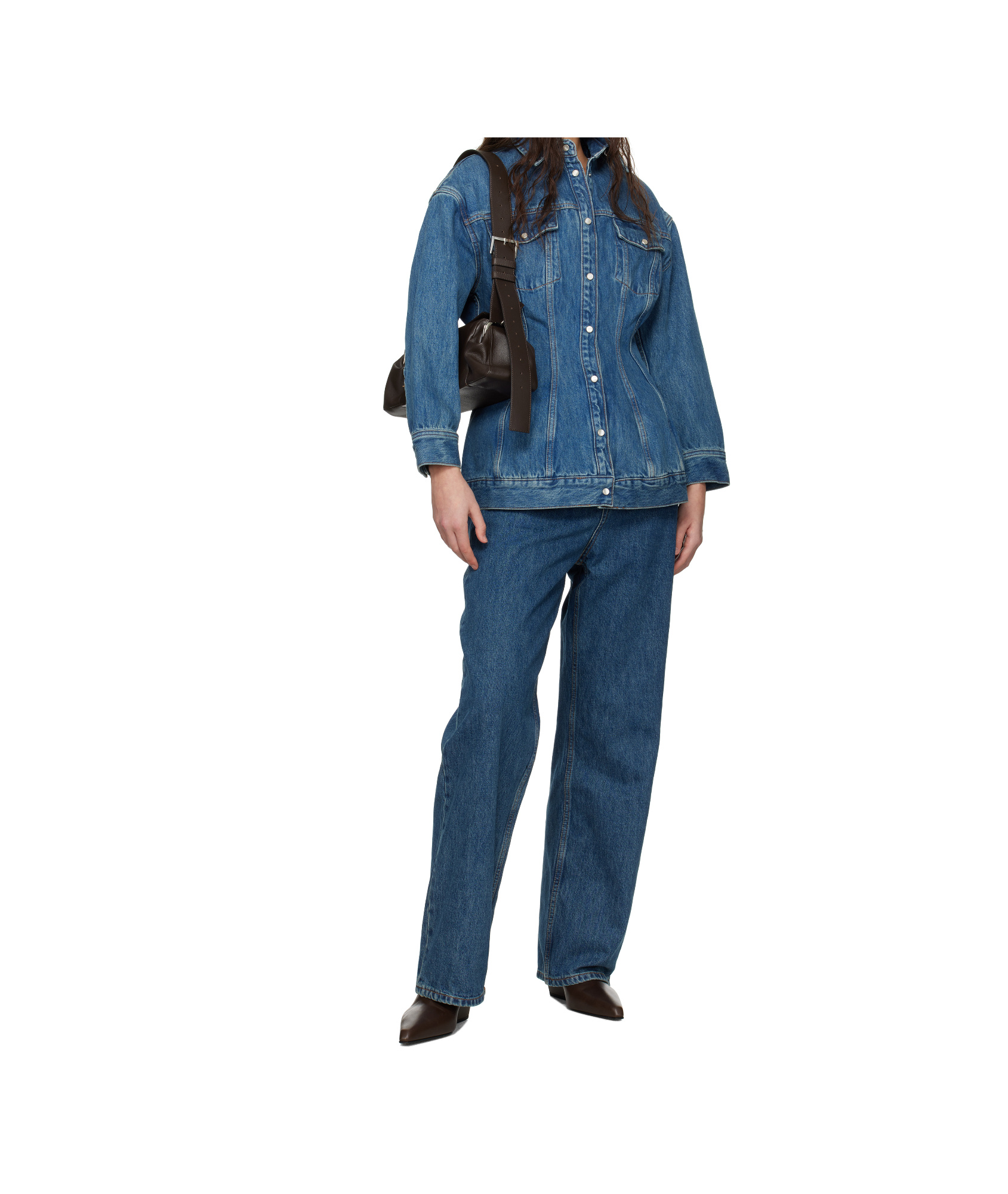 Wardrobe.nyc Contour Denim Jacket
