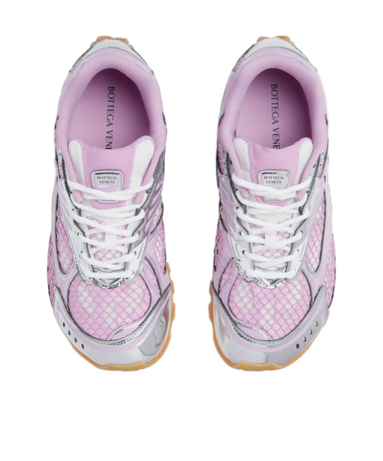 Shop Bottega Veneta Orbit Sneaker In Purple