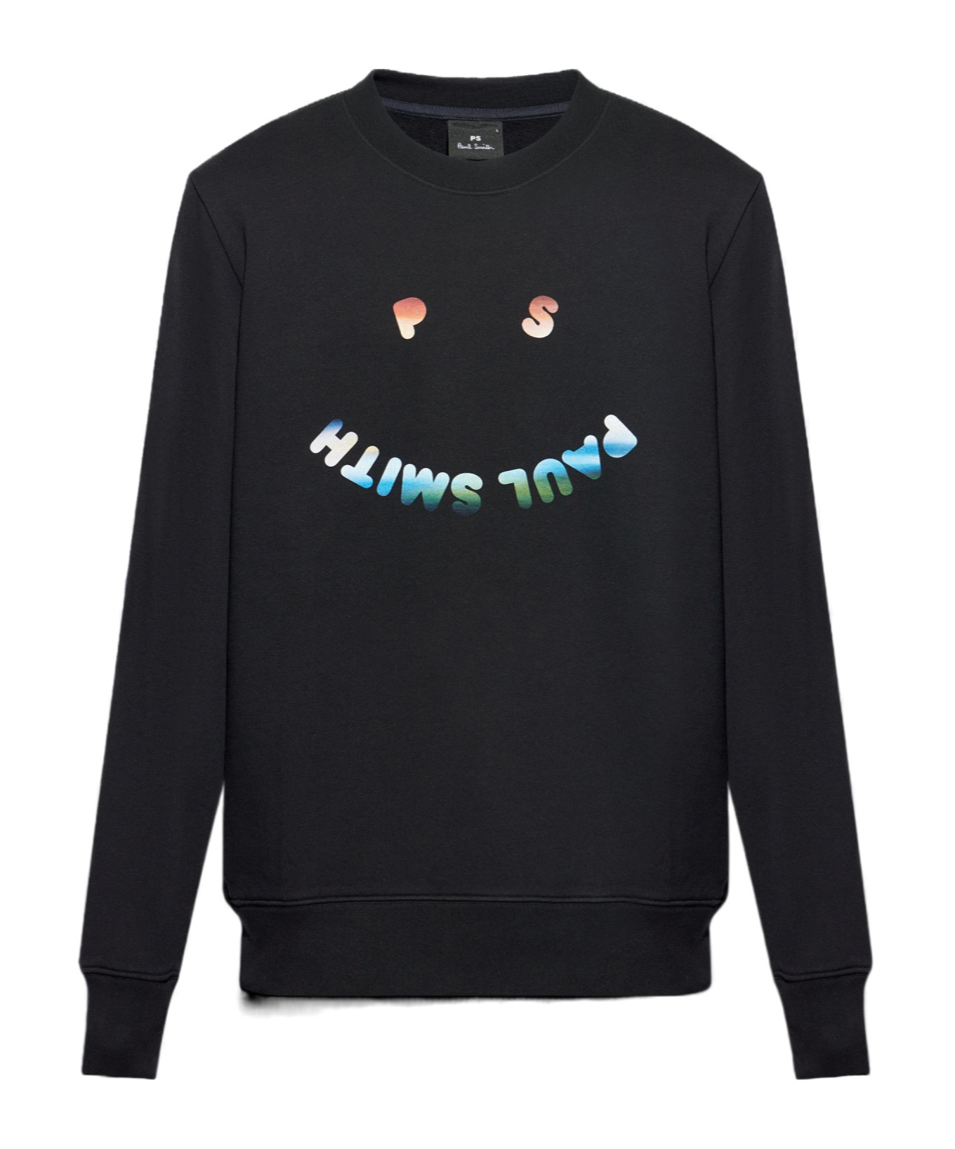 Ps By Paul Smith Happy Gradient-print Sweatshirt In Black