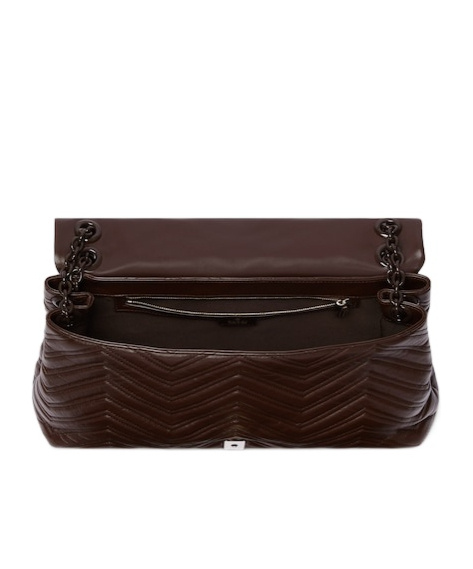 Gucci Gg Marmont Large Shoulder Bag In Brown