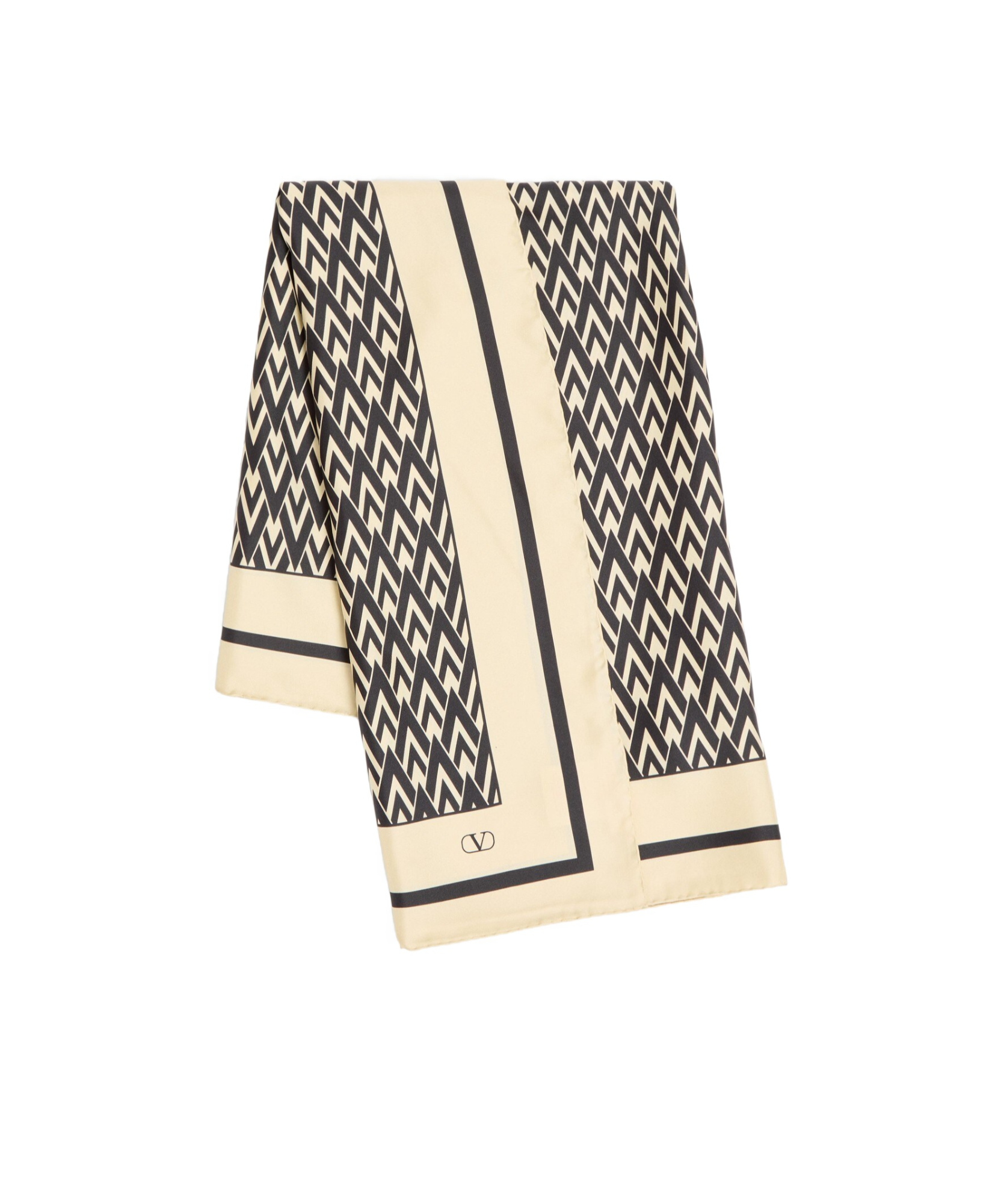 Valentino Garavani Toute La V Scarf In Nude