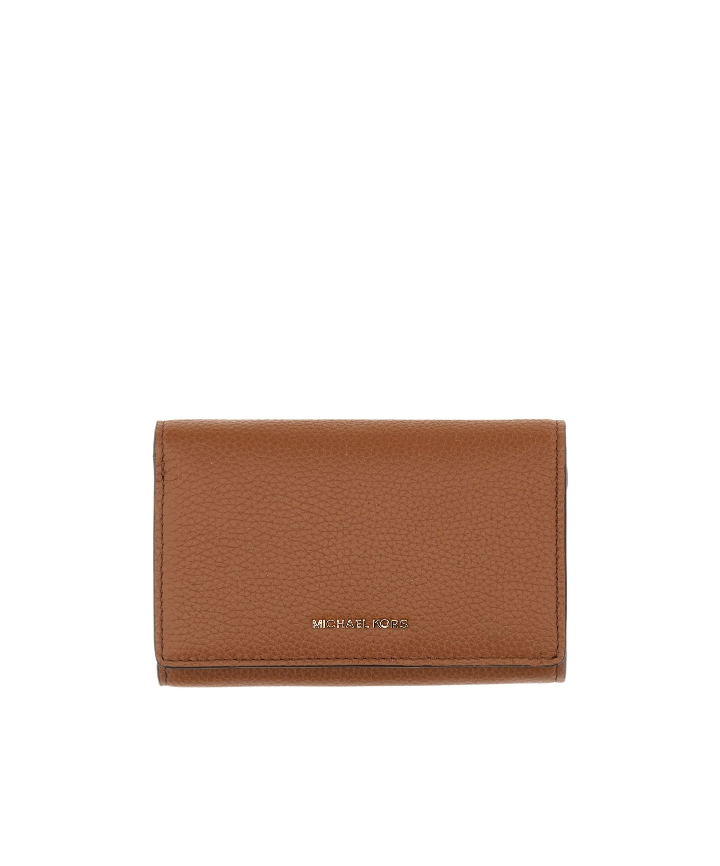 Michael Michael Kors Buff Cow Leather Wallets In Brown