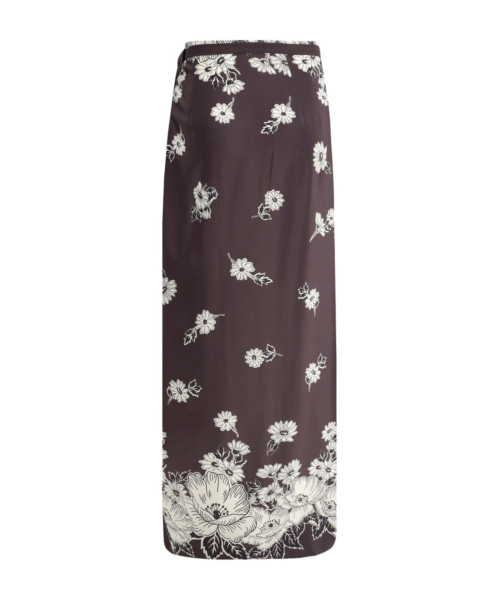 P.A.R.O.S.H FLORAL-PRINT MAXI SKIRT