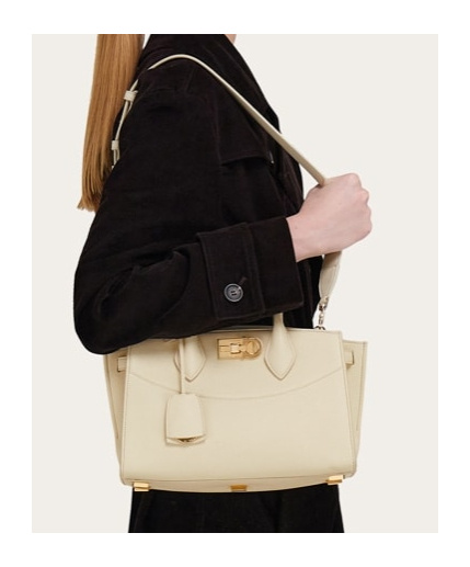 Ferragamo Medium Soft Studio Tote Bag