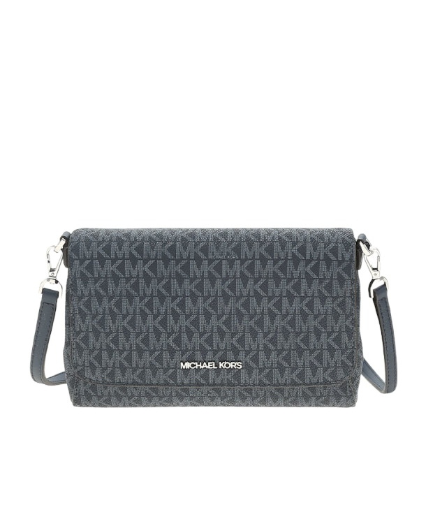 Michael Kors Logo Cross-body Bag In Black