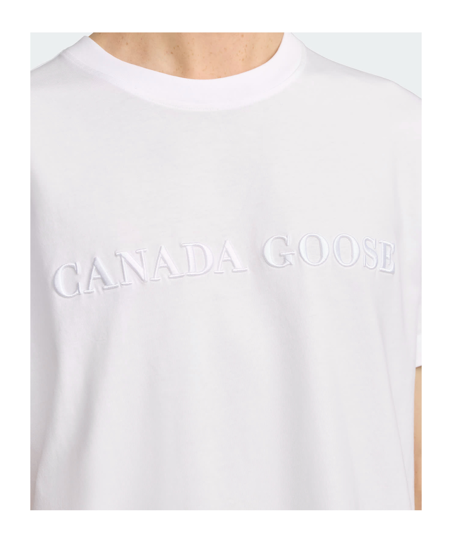 Canada Goose Emersen Crewneck T-shirt In White