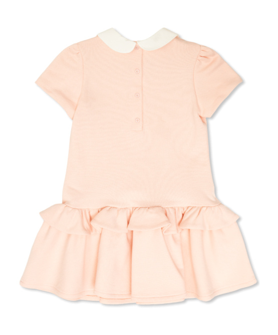 Fendi Ruffle Dress In Pink