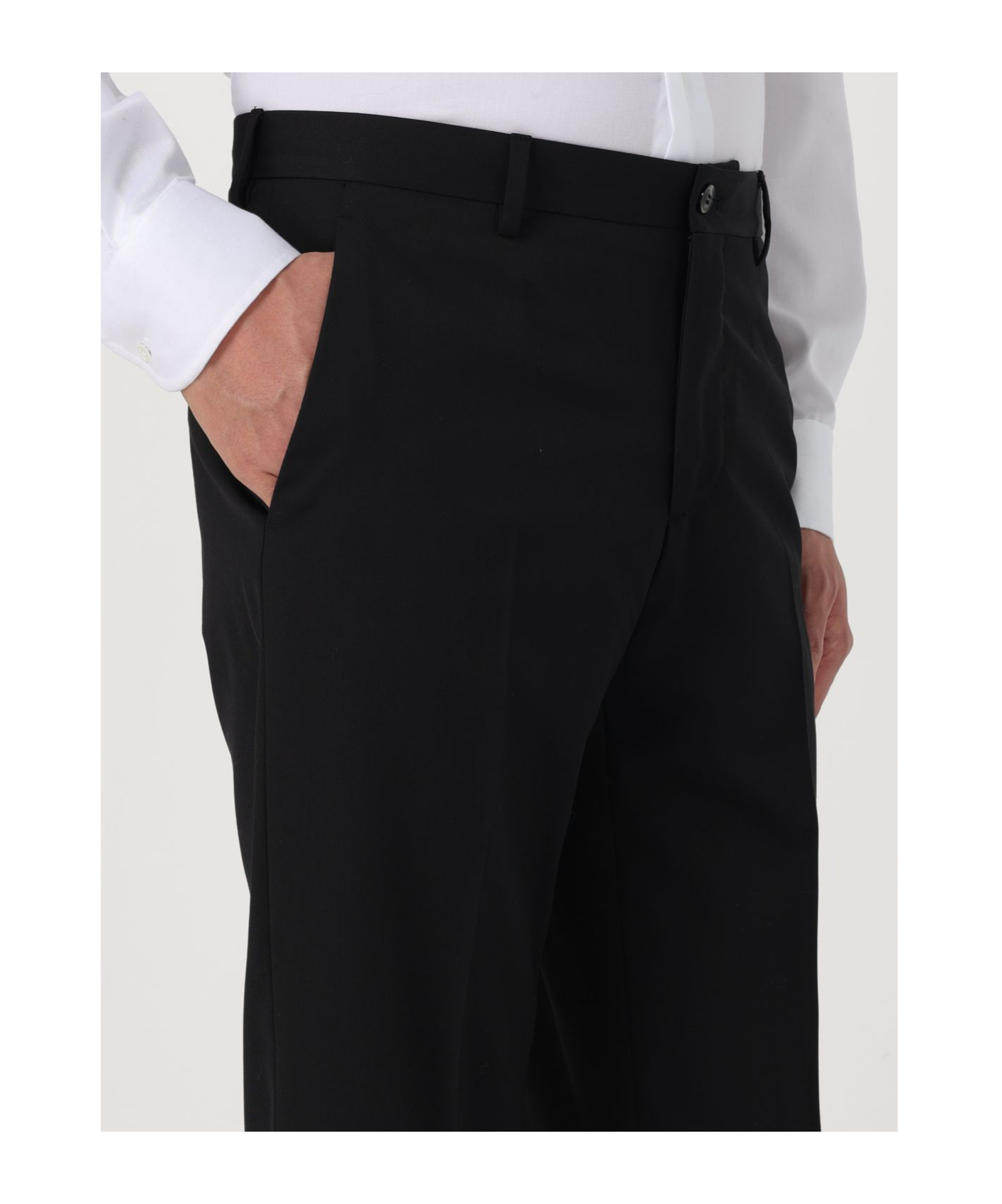 Giorgio Armani Casual Pants In Black