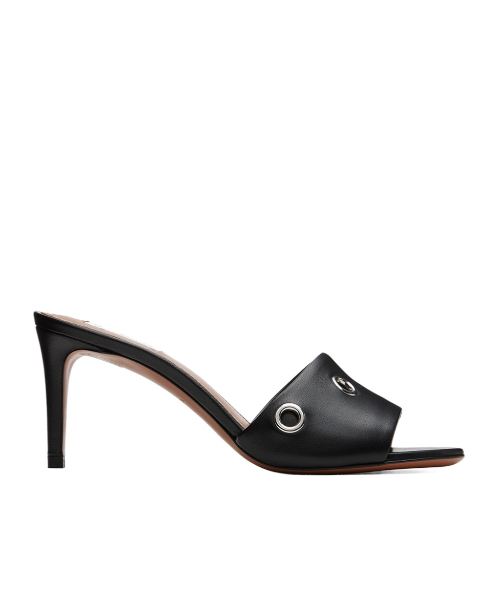 Alaïa Oellets High-heeled Sandals In Black
