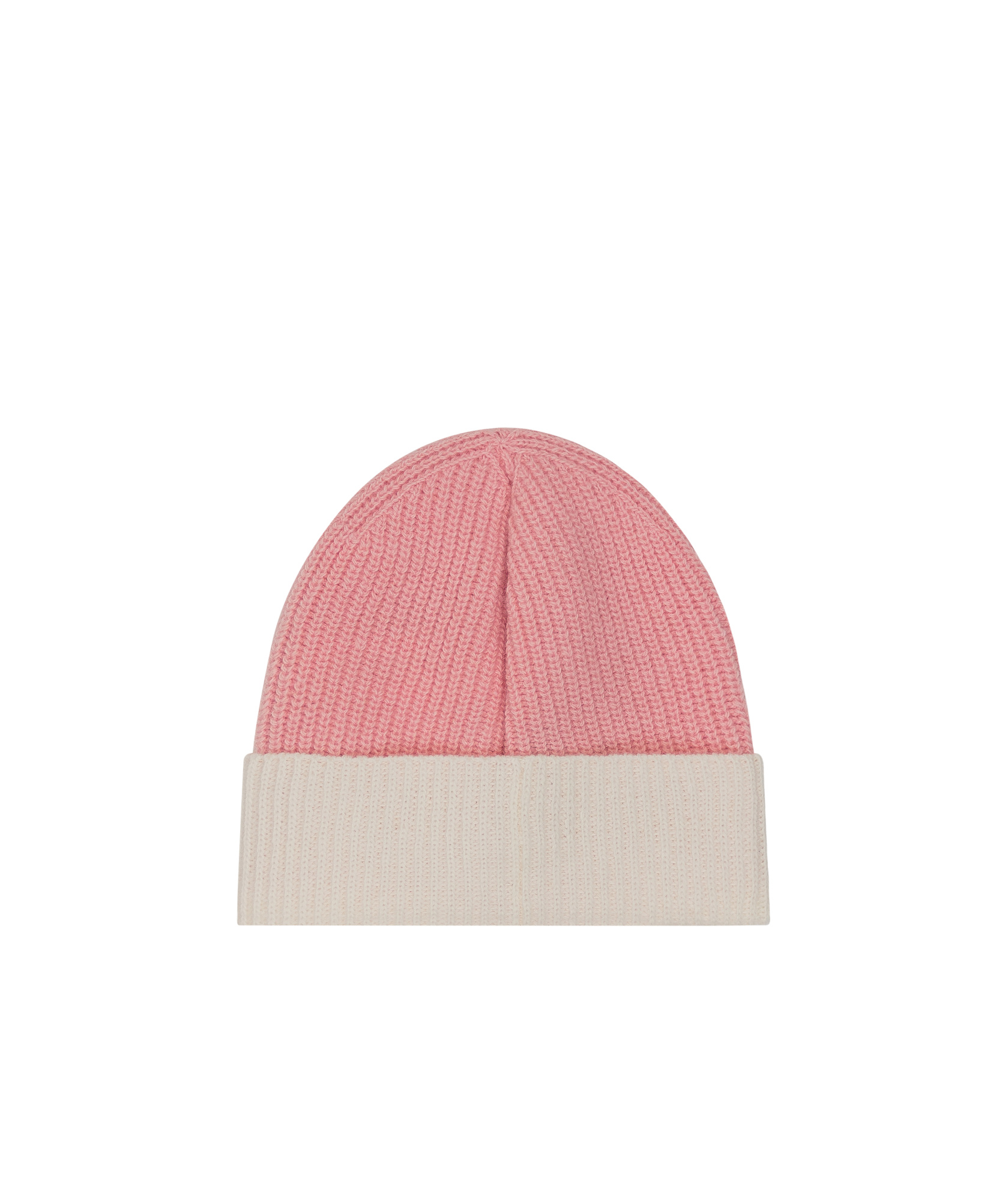 Moncler Logo Wool Hat In Pink