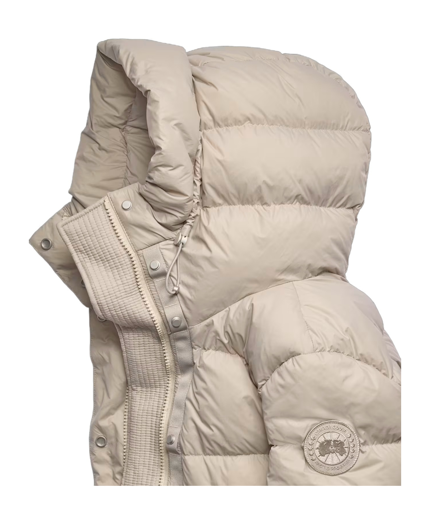 Canada Goose Montgomery Coat Tonal Label In Gray