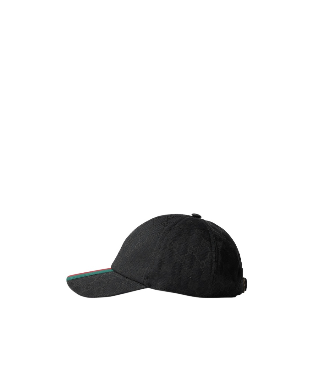 Gucci Logo Baseball Cap In Black