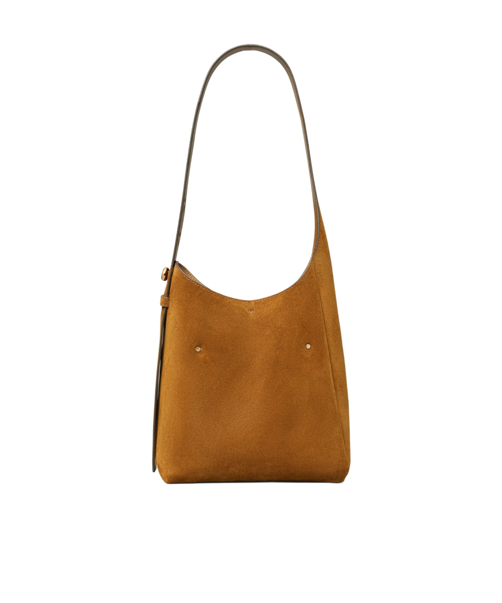 Tory Burch Small Romy Suede Tote Bag In Brown