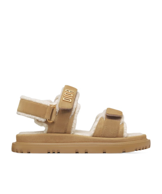 Dior Christian Act Open Toe Sandals In Green