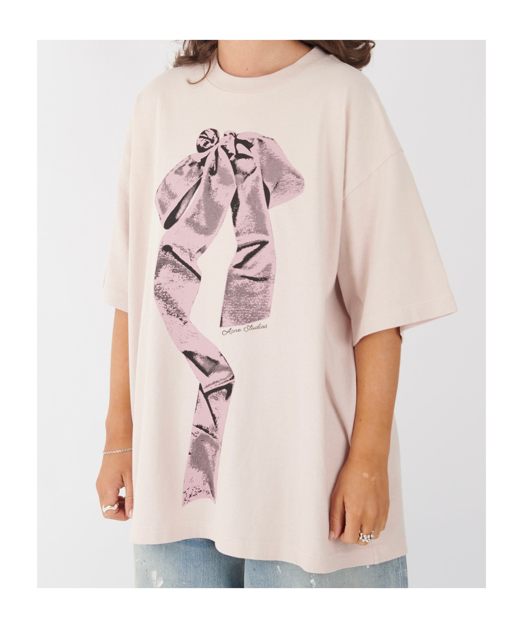 Acne Studios Short-sleeved T-shirt In White