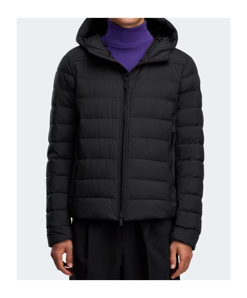 Canada Goose Crofton Quilted Zip-front Jacket In Black
