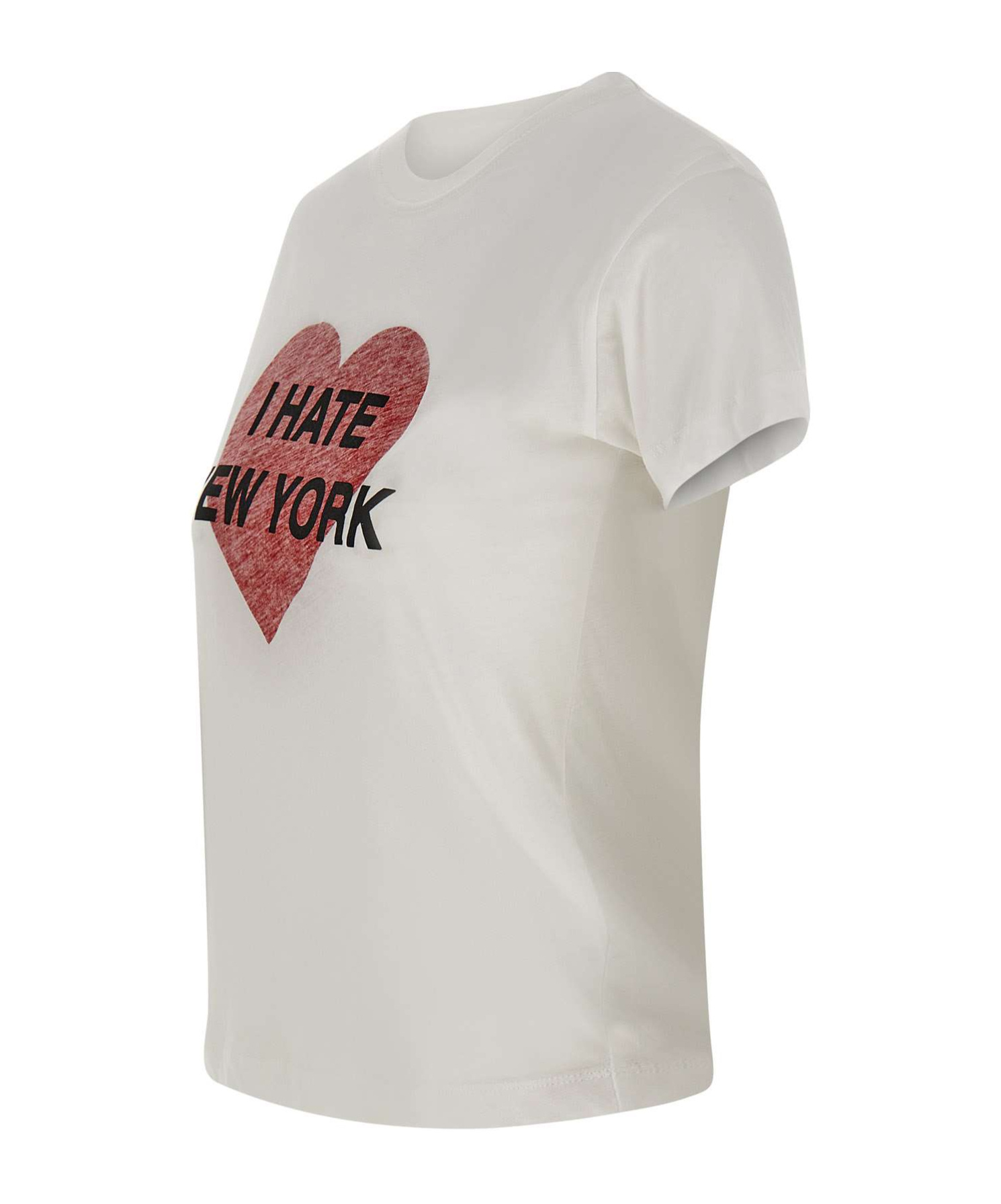 Vaquera I Hate New York T-shirt In White