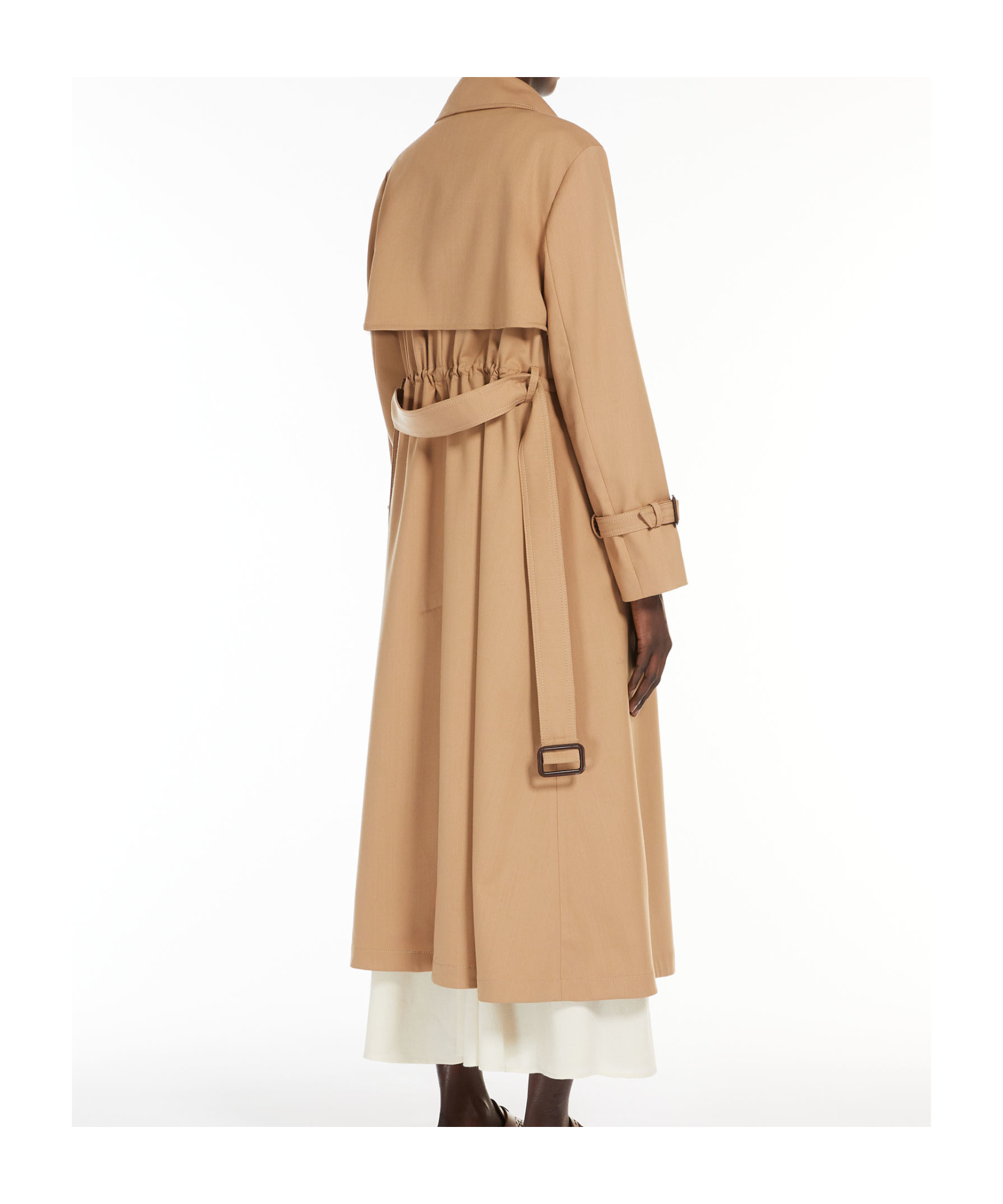 WEEKEND MAX MARA WEEKEND MAX MARA DOUBLE-BREASTED BELTED COAT