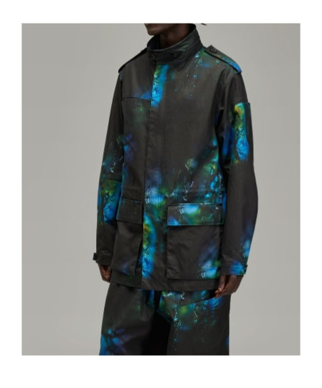 Y-3 Aop Field Jacket In Multi-color