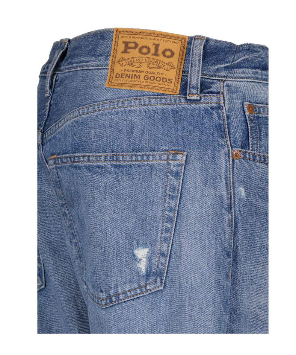 Shop Polo Ralph Lauren Straight-leg Jeans In Blue