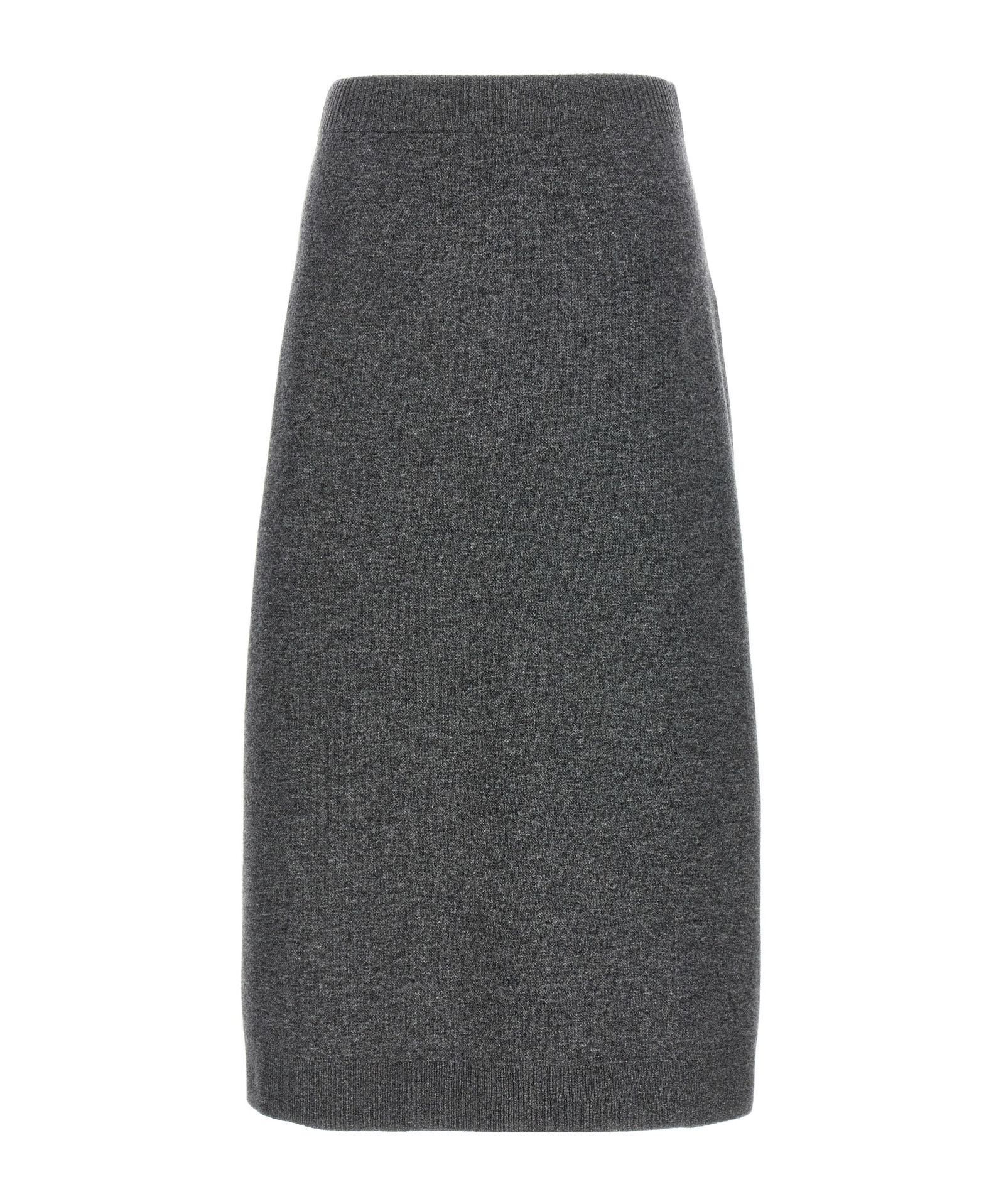 Brunello Cucinelli Longuette Midi Skirt In Stretch Cashmere
