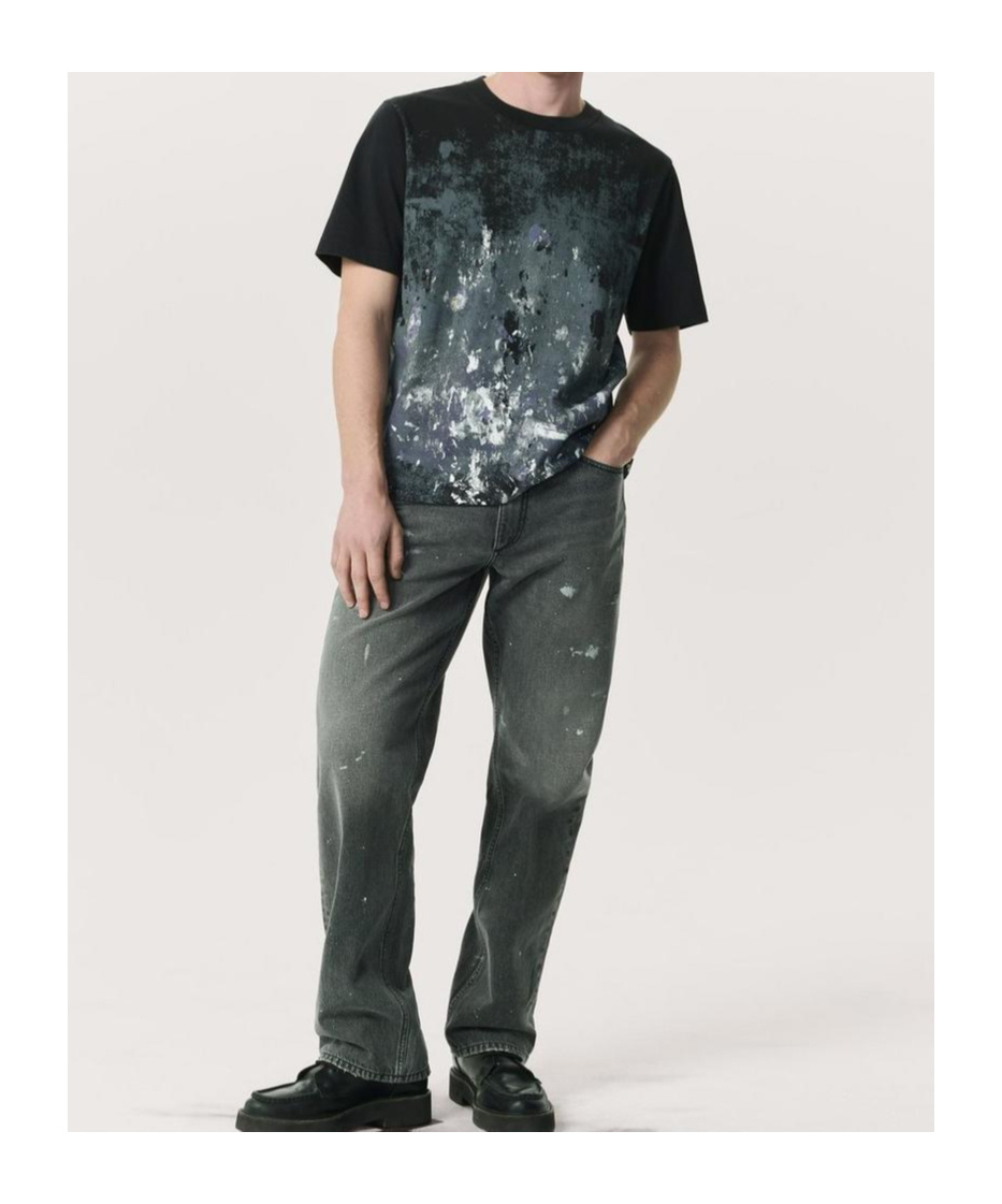 Rag & Bone Relaxed Fit Paint Splatter T-shirt