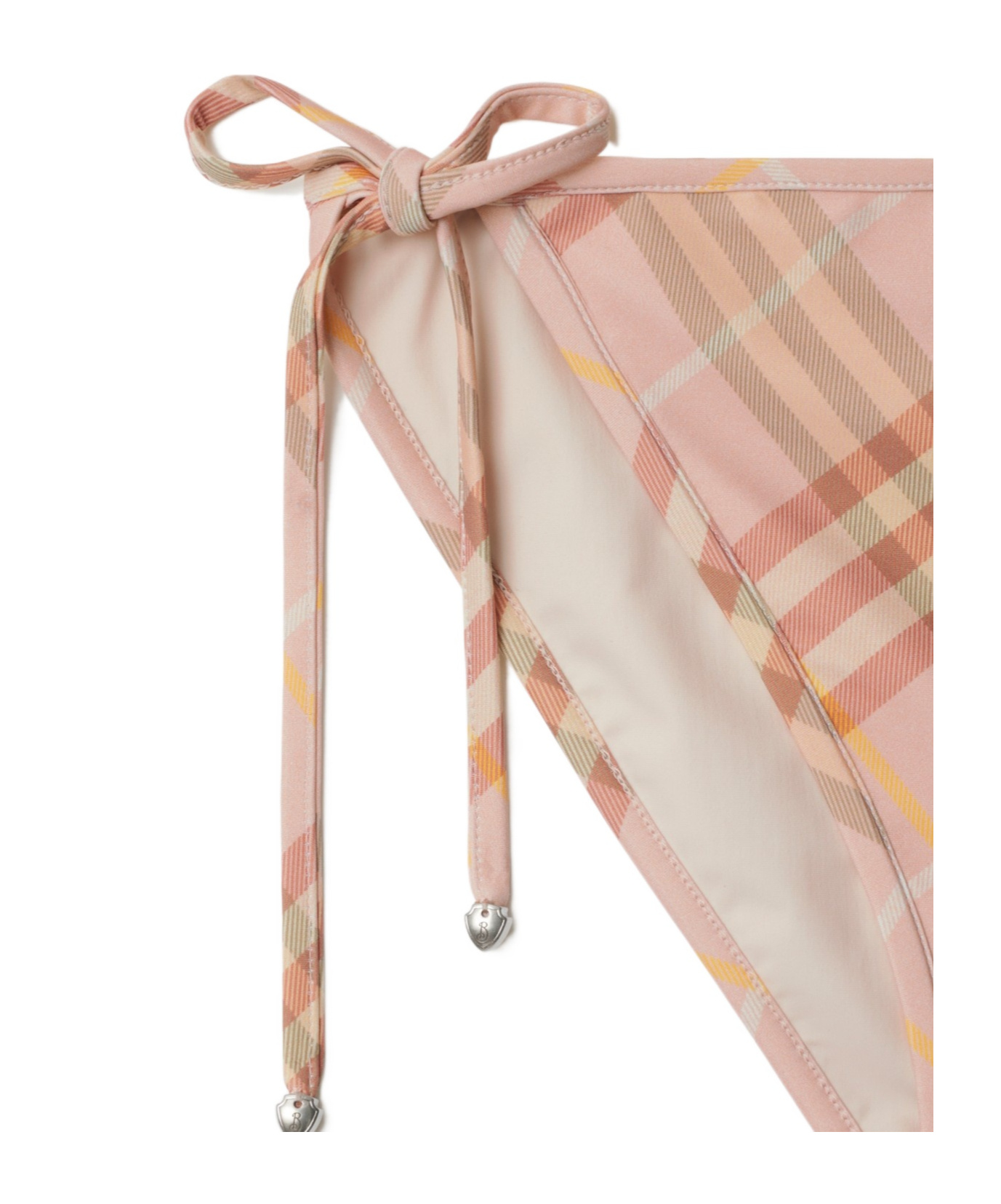 Burberry String Bikini Bottom In Nude